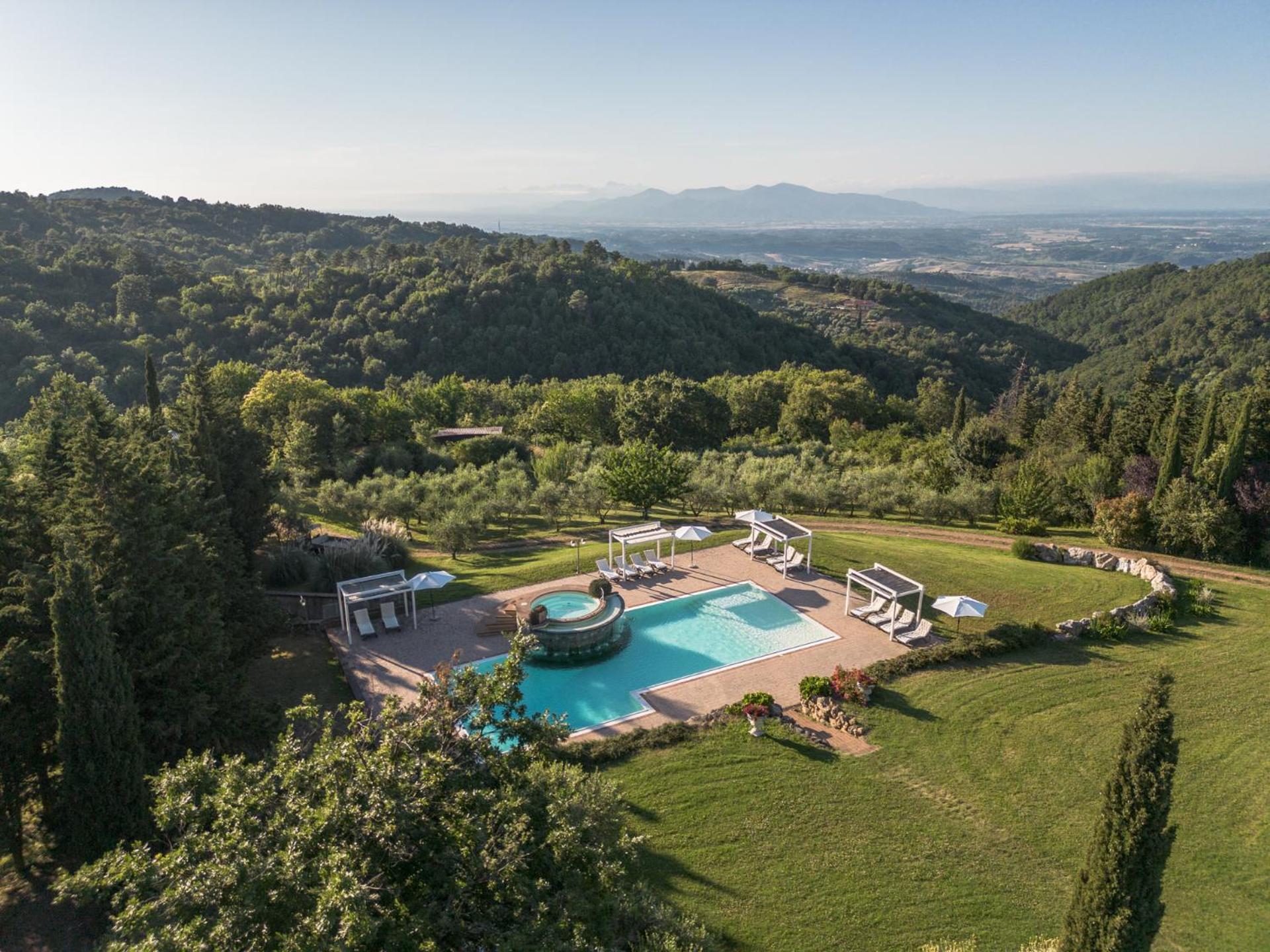 Villa Le Polle Di Meletro Chianni Exterior foto