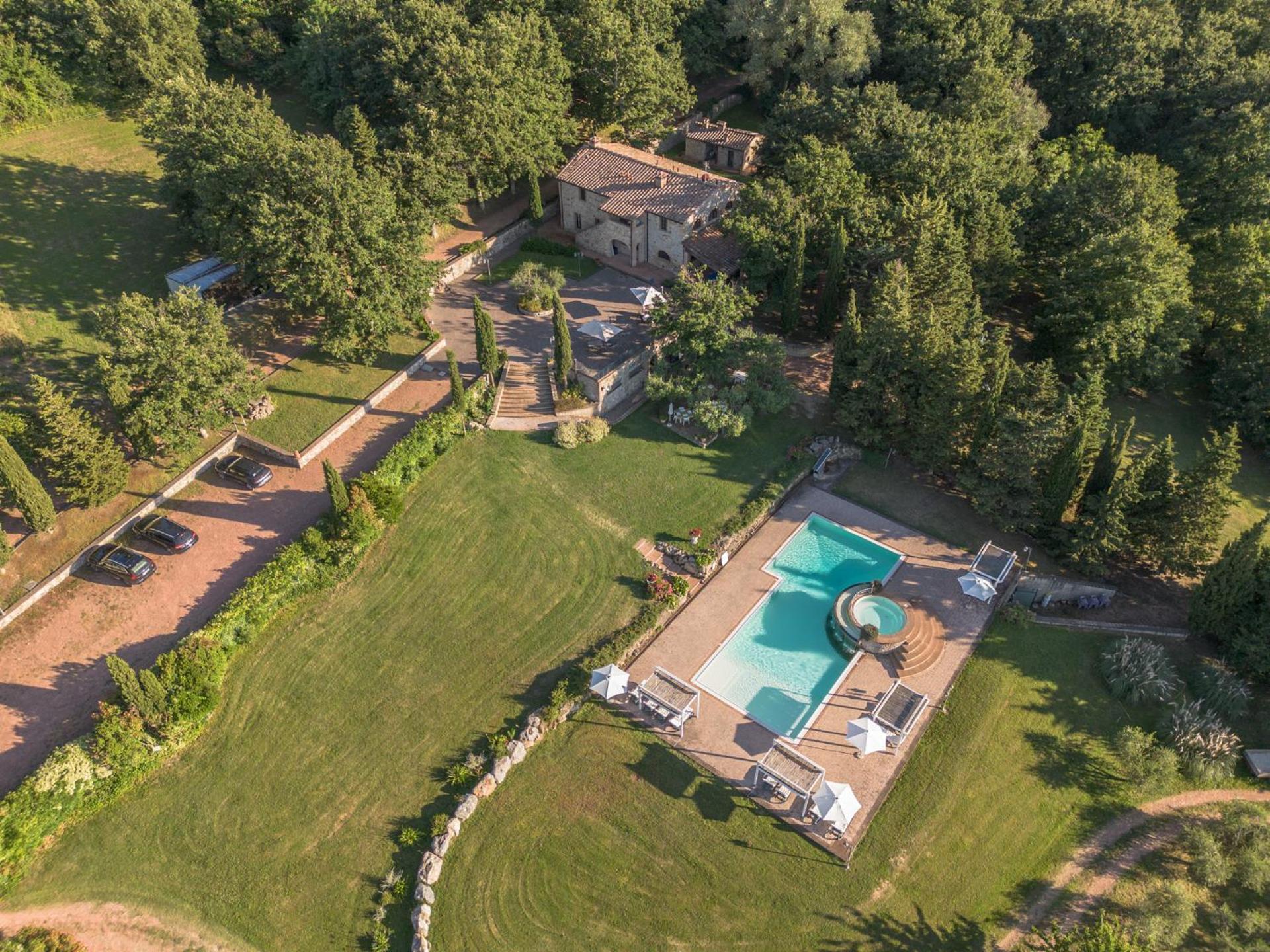 Villa Le Polle Di Meletro Chianni Exterior foto