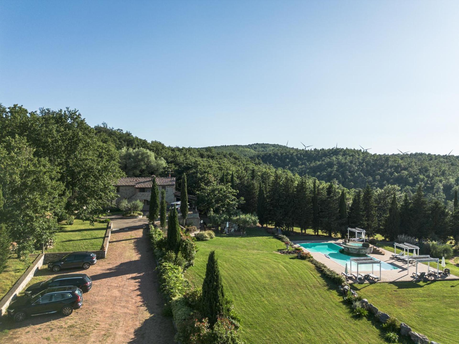 Villa Le Polle Di Meletro Chianni Exterior foto