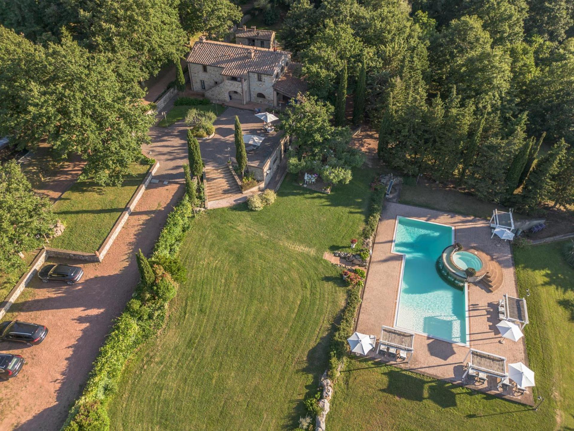 Villa Le Polle Di Meletro Chianni Exterior foto